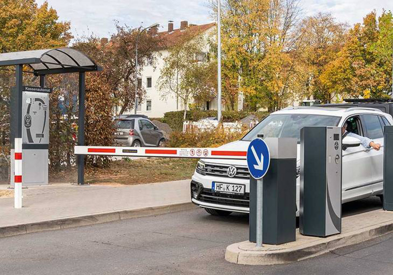 Barrera automática para parking y control de acceso