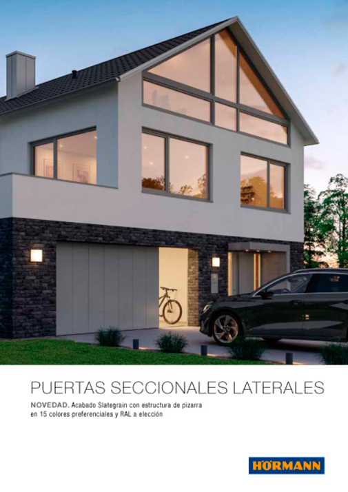 Puertas seccionales laterales