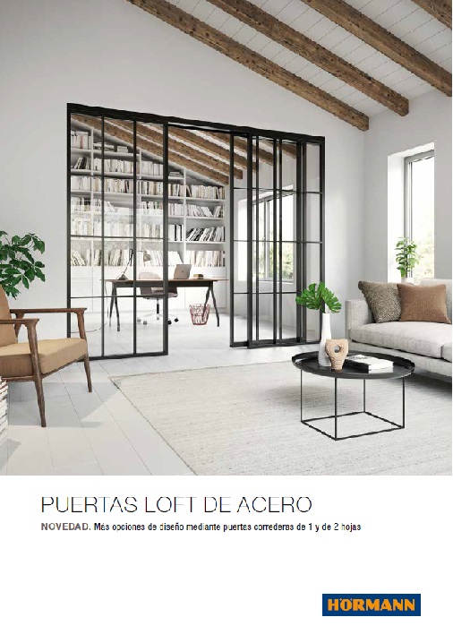 Puertas loft en acero