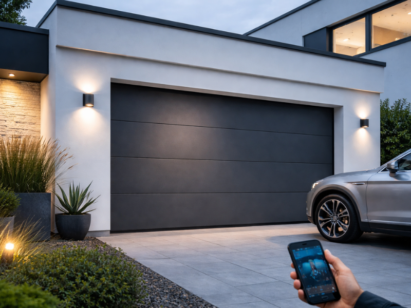 Puertas de garaje. Tendencias en 2026