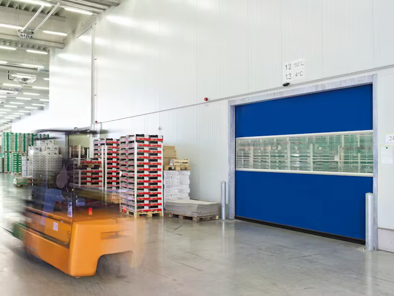 Puertas rápidas para logística