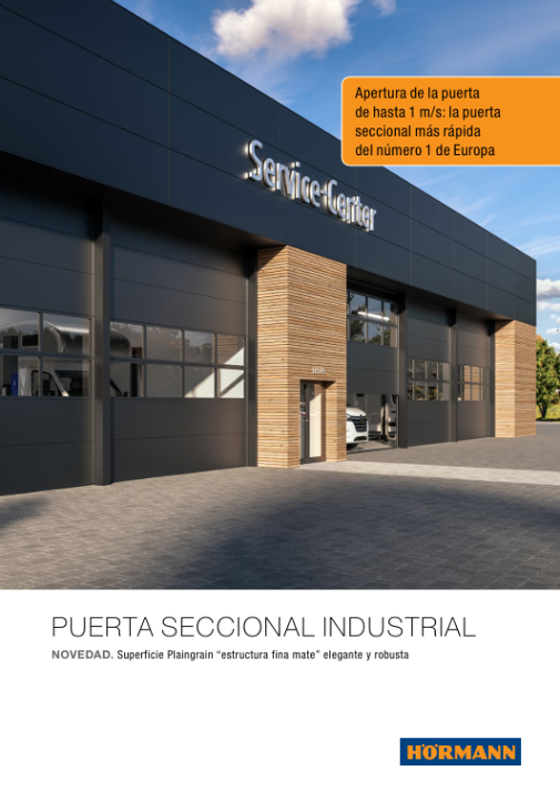 Puertas seccionales industriales